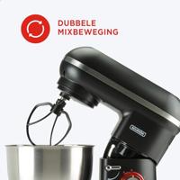 Classic Kitchen Chef 4,5L - Keukenmachine - Zwart - thumbnail