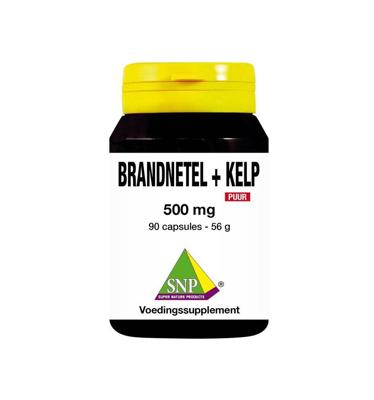 SNP Brandnetel + kelp 500mg puur 90 Capsules SNP Brandnetel + kelp 500mg puur 90 Capsules