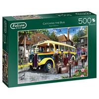 Falcon legpuzzel Catching The Bus 500 stukjes - thumbnail
