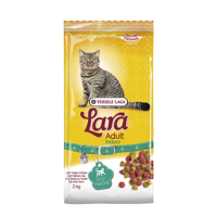 Versele-Laga Lara Adult Indoor kip met kalkoen kattenvoer 2 kg - thumbnail