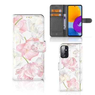 Samsung Galaxy M52 Hoesje Lovely Flowers Samsung Galaxy M52 Hoesje Lovely Flowers