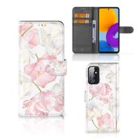 Samsung Galaxy M52 Hoesje Lovely Flowers - thumbnail