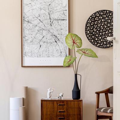 Caladium White Queen Kunstplant 60cm