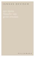Een kleine filosofie van grote emoties - Ignaas Devisch - ebook - thumbnail