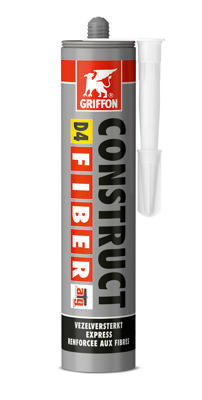 Griffon Constructielijm Fiber 310ml D4 - 6303947