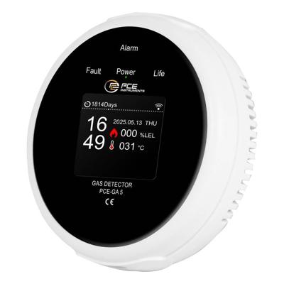 PCE Instruments PCE-GA 5 Gaslekdetector Met temperatuurmeting Kalibratie Fabrieksstandaard (zonder certificaat)