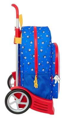 Schoolrugzak met Wielen Mickey Mouse Clubhouse Good day Blauw 33 x 42 x 14 cm Schoolrugzak met Wielen Mickey Mouse Clubhouse Good day Blauw 33 x 42 x 14 cm