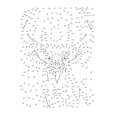 Kleurboek Extreme van Punt naar Punt - Bosdieren Kleurboek Extreme van Punt naar Punt - Bosdieren