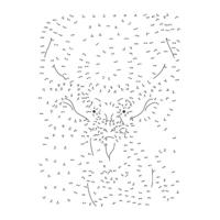 Kleurboek Extreme van Punt naar Punt - Bosdieren - thumbnail