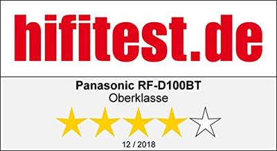 Panasonic RF-D100BTEGT DAB radio Zwart - thumbnail