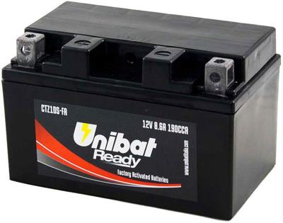 Unibat Batterij "ctz10s" van battery ctz10s fa