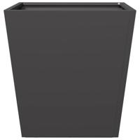 VidaXL Plantenbakken 2 st 40x40x40 cm staal zwart - thumbnail