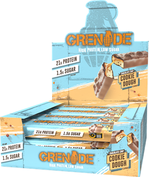 Grenade Carb Killa Protein Bar Chocolate Chip Cookie Dough (12 x 60 g) Grenade Carb Killa Protein Bar Chocolate Chip Cookie Dough (12 x 60 g)