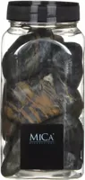 Mica Decorations decoratie stenen bruin 650ml - thumbnail