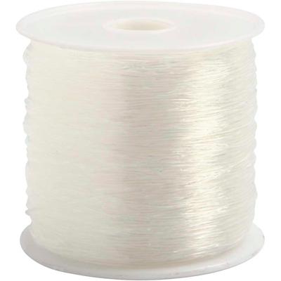 Creativ Company Elastisch koord, rond, dikte 0,5 mm, 100 m/ 1 rol