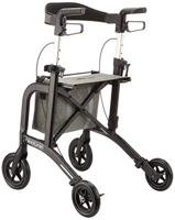 Neptune rollator lichtgewicht design mat-zwart - thumbnail