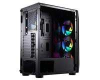 ATX Semi-toren BehuizingCougar MX410 Mesh-G Zwart - thumbnail