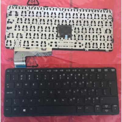 Notebook keyboard for HP Elitebook 820 G1 820 G2 with pointstick black frame big 'Enter'