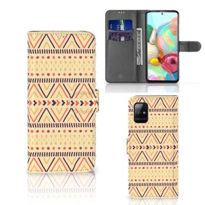 Samsung Galaxy A71 | Telefoon Hoesje | Aztec Yellow Samsung Galaxy A71 | Telefoon Hoesje | Aztec Yellow