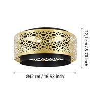 Eglo Design plafondlampSandbach Ø 42cm - 43979 - thumbnail