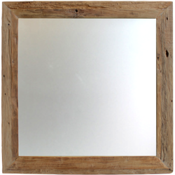 HSM Collection spiegel - naturel - 100x100x10 cm