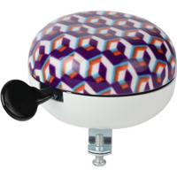 Widek bel ding dong 80mm art collection mosaic paars - thumbnail