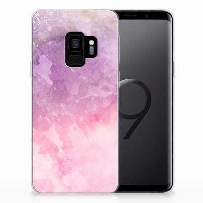 Smartphone hoesje Samsung Galaxy S9 Pink Purple Paint