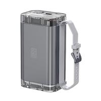 4Smarts Powerbank Lucid Serie Powerbank 26800 mAh USB PD, Quick Charge 3.0 LiPo Grijs Statusweergave, Zaklamp - thumbnail