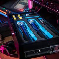 Adam Hall 87402 MI 19 inch schuim inlay voor microfoons & beltpacks - thumbnail