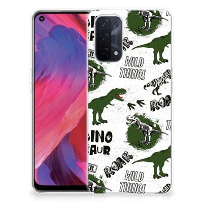 TPU Hoesje voor OPPO A74 5G | A54 5G Dinosaurus TPU Hoesje voor OPPO A74 5G | A54 5G Dinosaurus