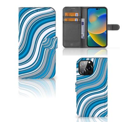 iPhone 14 Pro Max | Telefoon Hoesje | Waves Blue