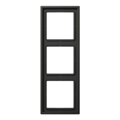 Jung LS990 afdekraam 3-voudig antraciet