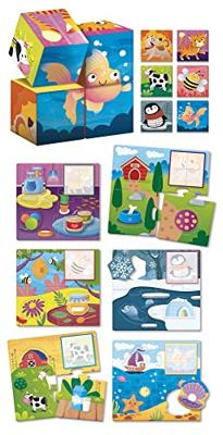 Educatief Spel Lisciani Giochi Cubes & Logic 2 in1 (FR)