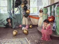 Spinnenweb Halloween Met 2 Spinnen Zwart - thumbnail