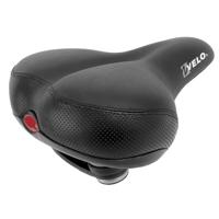 VELO Saddle "SAFETY" black - thumbnail