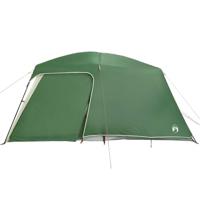 Kampeertent met verandakoepel 5-persoons waterdicht groen - thumbnail