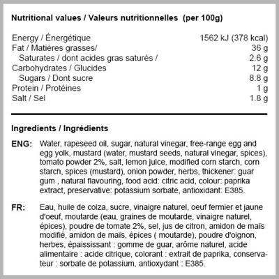 Gouda's Glorie - Spicy Andalouse Sauce - 6x 550ml