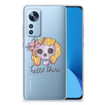 Silicone Back Case Xiaomi 12 | 12X Boho Skull Silicone Back Case Xiaomi 12 | 12X Boho Skull