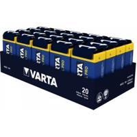 Alkaline Varta Industrial PRO batterij E 9V tray(20) - 3015383 - thumbnail