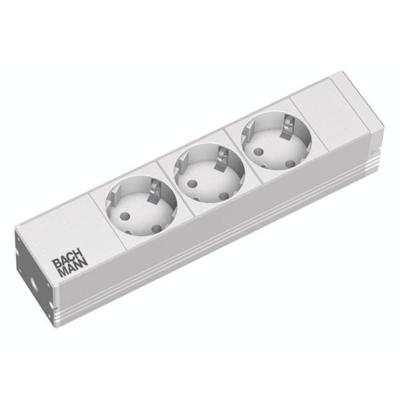 Bachmann 333.417 10 inch Stekkerdoos voor patchkast Aluminium