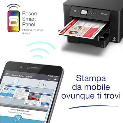 Epson Workforce WF-7310DTW All-in-one inkjet printer Zwart