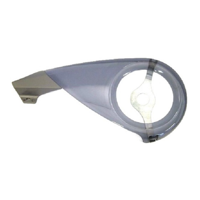 Hesling Kettingscherm xtension 48 tands smoke - thumbnail