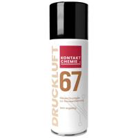 Kontakt Chemie 33163-AB DUST OFF 67 Drukgasspray Niet brandbaar 200 ml - thumbnail