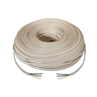 AISENS A143 – 0321 – telefoonkabel 100 m 4 C, beige