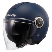 LS2 jethelm "of620 classy solid" helmet of620 classy solid navy blue gr. l - thumbnail