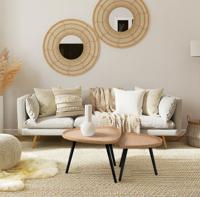 Artistiq Living Salontafel 'Micayla' Kurk, Set van 2 stuks - thumbnail