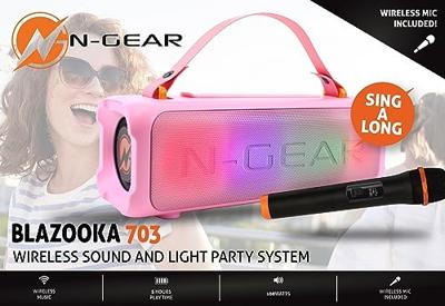 N-Gear Blazooka 703P - Draagbare Bluetooth Speaker - Roze