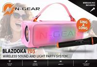 N-Gear Blazooka 703P - Draagbare Bluetooth Speaker - Roze - thumbnail