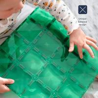 Connetix Base Plate Groen/Blauw 2 stuks - thumbnail