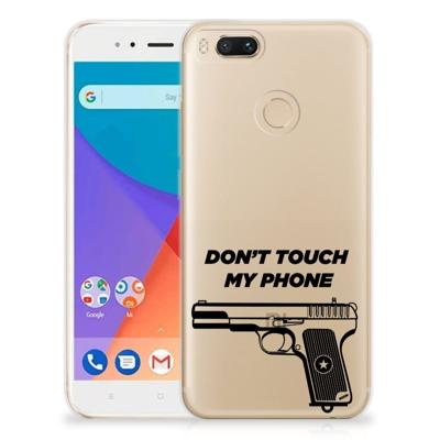 Xiaomi Mi A1 Silicone-hoesje Pistol DTMP